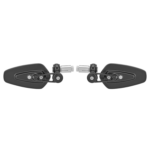 Motorcycle Mirrors - Bar End Rear View Mirrors Street bikes Sports bikes Cruiser with 7/8" Standard Handlebars - Mofun - 90106003