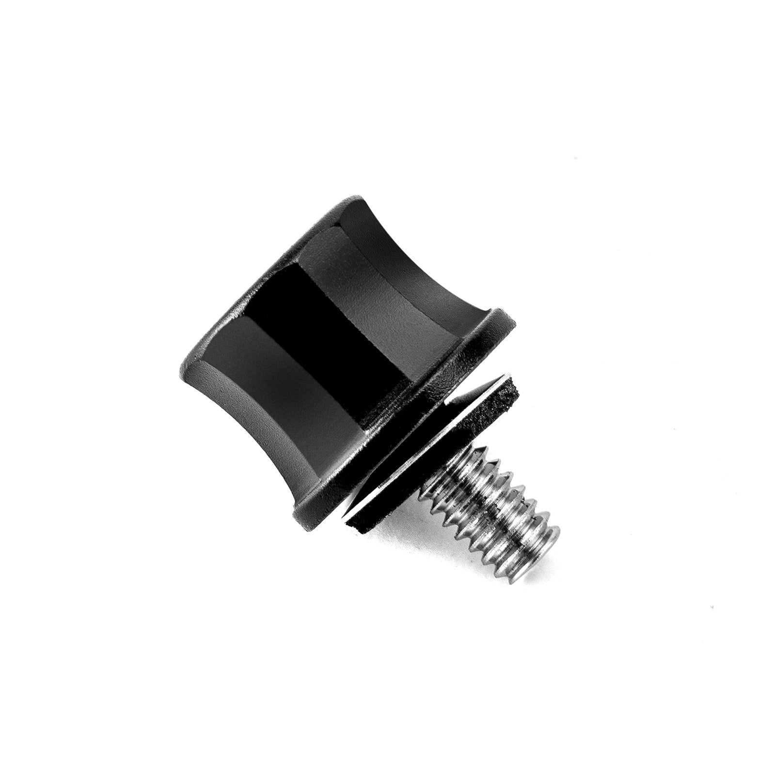 1986-2024 Harley Models Billet Aluminum Black Rear Fender Seat Bolt Mount Screw 1/4"-20 Thread