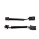 Plug&Play 4"/8"/12" Turn Signal Extension Harness for Harley Dyna Softail Sportster 883/1200 - Mofun - 90107045