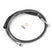 78" Extended Length Stainless Steel Hydraulic Clutch Cable for 2017 - 2020 Harley Road King/Street Glide/Road Glide and 2017 Softail Fat Boy S/Slim S (for 16" - 18" Handlebar) - Mofun - 90112163
