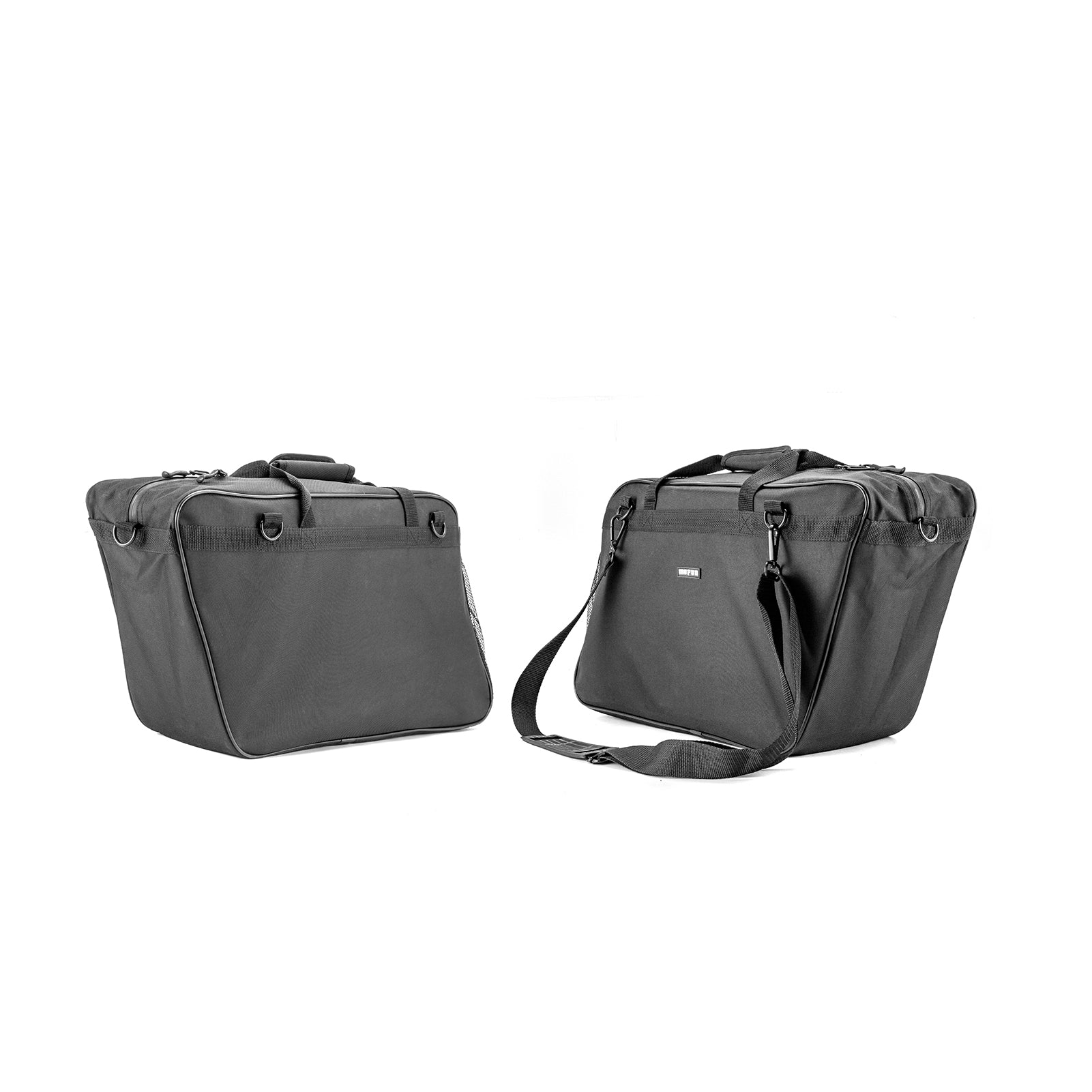 Pair Black Oxford Saddlebag Organizer Liners Bag for 1993-2024 Harley Touring Hard Saddlebag