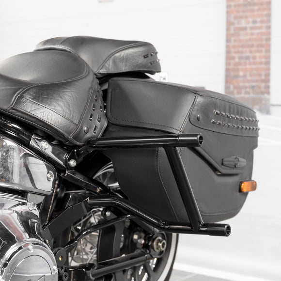 2020-2025 Harley Softail Low Rider / Heritage Softail Classic Flat Out Bar Rear SaddleBag Crash Bar