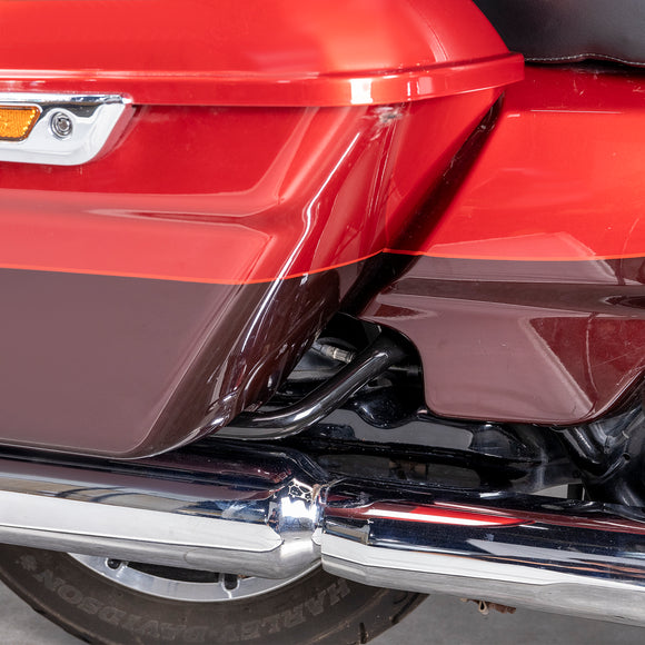 Steel Saddlebag Guards Eliminator Support Bracket Fit for 2014 - 2024 Harley Davidson Touring Models - Mofun - 90206015