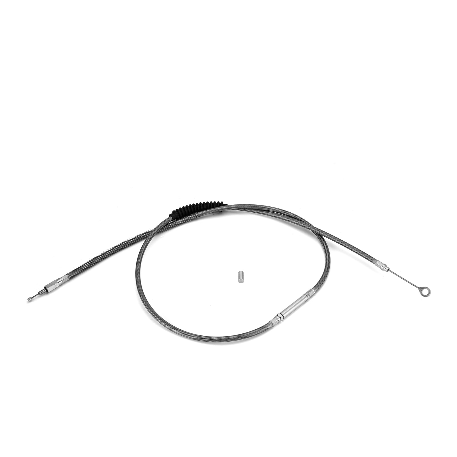 62 3/4" (1594mm) Extended Length Stainless Steel Clutch Cable for Harley Sportster XL 883 1200 Iron