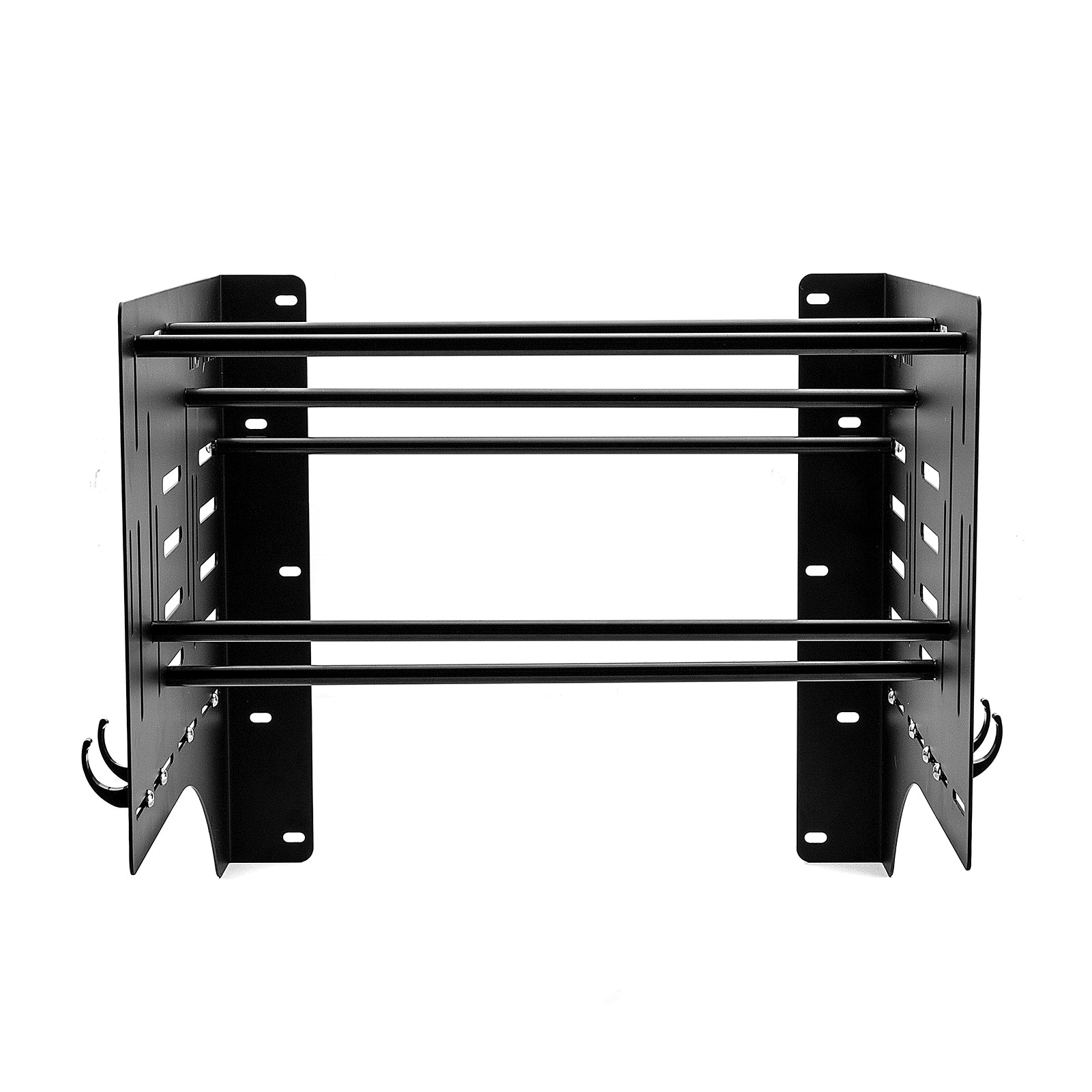 Detach Depot Wall Rack Storage for Harley Tour-Pak mounting Racks, Sissy Bars, Luggage Racks, Rider Backrests and Detachable-Style Windshields