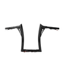 Gloss Black 14" Rise Pre - Wired Plug & Play APE Hanger Bar - Sharp Handlebar for 2011 - 2024 Harley Softails & 2015 - Later Harley Touring Road King - Mofun - 90101644