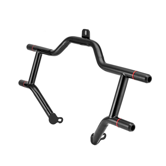 Gloss Black Front Highway Engine Guard Crash Bar for 2009 - 2024 Harley Touring without Lower Fairing - Mofun - 90201121