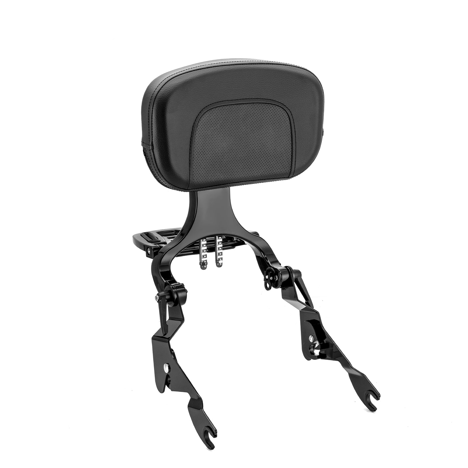 Quick Release Multi-Purpose Adjustable Driver/Passenger Backrest for 2009-2024 Harley Touring Models