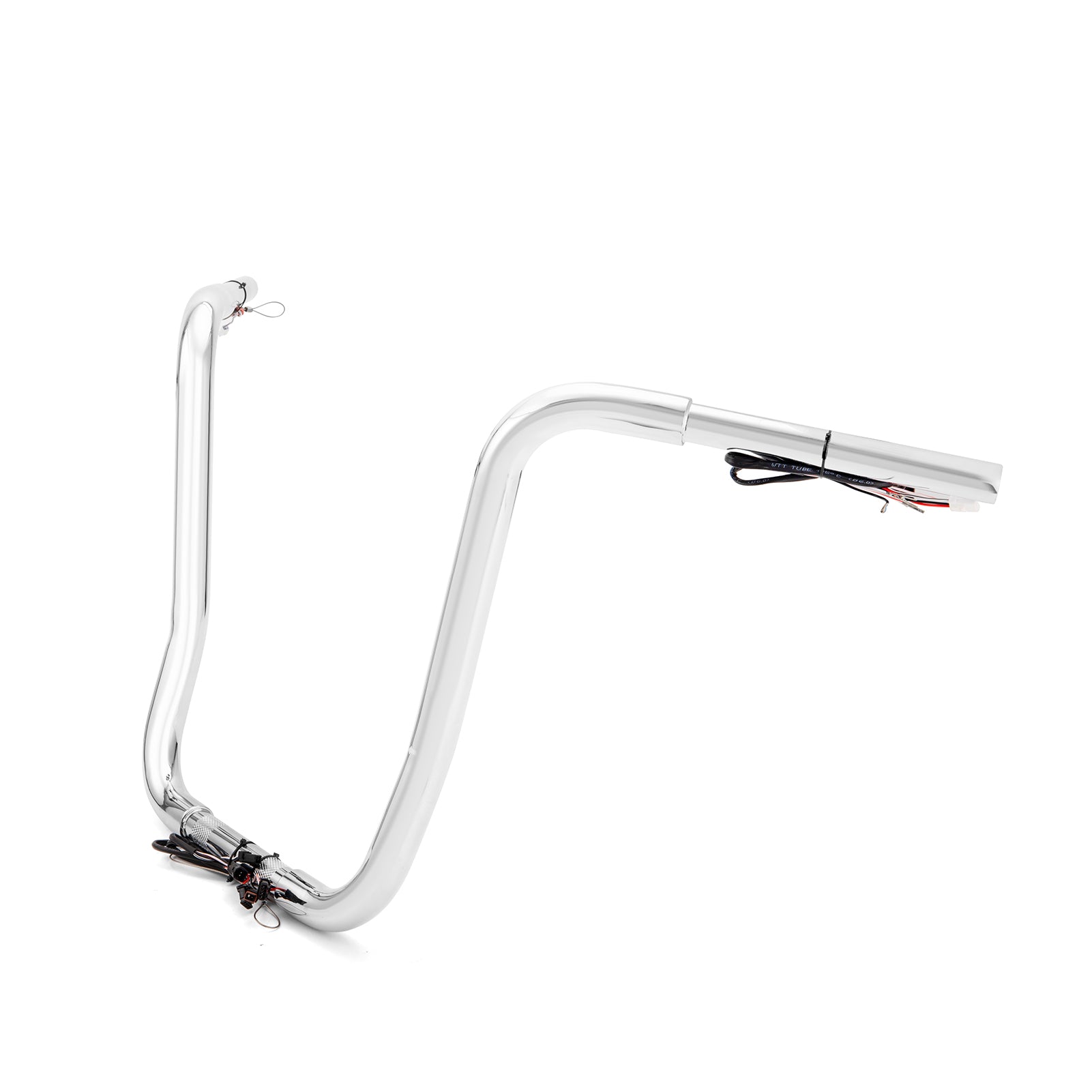 Harley Softail/Touring Road King/Dyna/Sportster Chrome 16" Pre-wired Gangster Ape Bar Handlebar