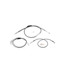 Non - ABS Hydraulic Front Brake Line, Throttle Cable, Clutch Cable Kit for 1995 - 2003 Harley Sportster w/Non - ABS (for 16" - 18" Handlebar) - Mofun - 90109240