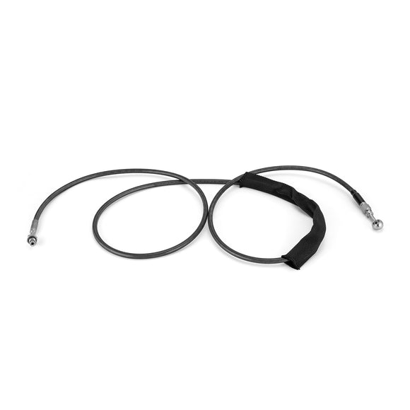 76" Extended Length Stainless Steel Hydraulic Clutch Cable for 2017 - 2020 Harley Road King/Street Glide/Road Glide and 2017 Softail Fat Boy S/Slim S (for 12" - 14" Handlebar) - Mofun - 90112162