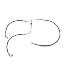 For 1996-2007 Harley Touring Road King/Road Glide/Electra Glide Extended Length without ABS Hydraulic Front Brake Line Kit (for 14"-16" Handlebar)-7