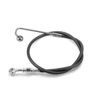 2011-2014 Harley Softail Deluxe/Fat Boy Extended Length ABS Upper Hydraulic Front Brake Line Kit for 16"-18" Handlebar-7