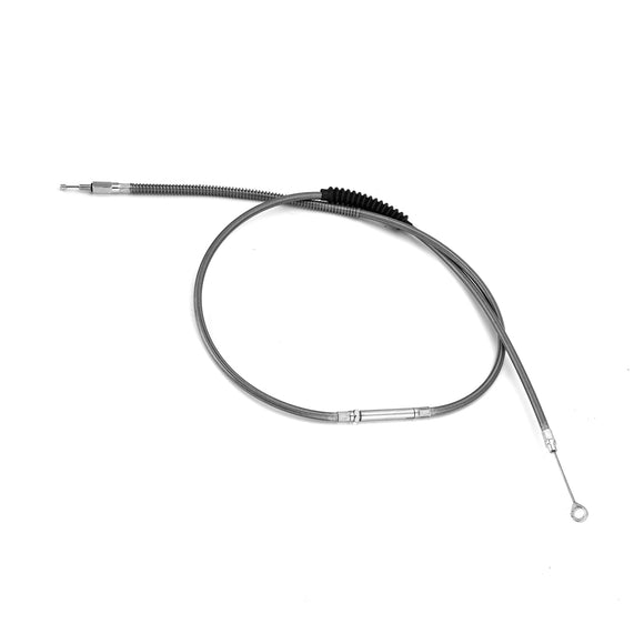 70 3/4" (1800mm) Extended Length Stainless Steel Clutch Cable for Harley Sportster XL 883 1200 - Mofun - 90112012