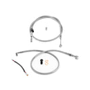 Throttle by Wire Extensions, Extended Length ABS Upper Hydraulic Front Brake Line, Clutch Cable Kit for 2018 - 2024 Softail Fat Boy 114 (for 16" - 18" Handlebar ABS) - Mofun - 90109043