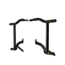 Gloss Black Rear SaddleBag Guards Crash Bar for 1997 - 2008 Harley Road King/Road Glide/Electra Glide - Mofun - 90202031