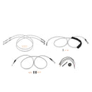 For 2014-2016 Harley Touring w/ABS Models Handlebar Extension Wire, Extended Length ABS Hydraulic Front Brake Line and Hydraulic Clutch Line Kit (for 16"-18" Handlebar (ABS))-8