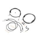 Throttle by Wire Extensions, Extended Length ABS Hydraulic Front Brake Line, Clutch Line Kit for 2021 - 2024 Harley Touring (for 16" - 18" Handlebar ABS) - Mofun - 90109012