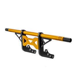 Removable Front Flat - Out Bar, Front Highway Engine Guard Crash Bar for 2018 - 2024 Harley Davidson Softail Fat Boy/Street Bob/Low Rider - Mofun - 90201103