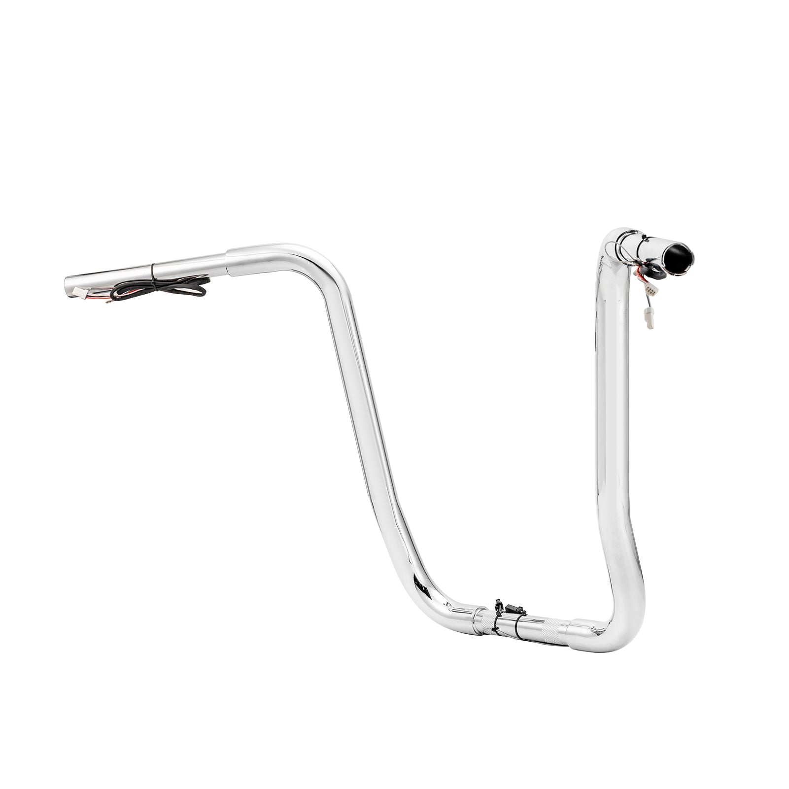 Harley Softail/Touring Road King/Dyna/Sportster Chrome 16" Pre-wired Gangster Ape Bar Handlebar