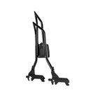 For 2018-2026 Harley Softail FLFB/FLFBS/FXBR/FXBRS Gloss Black Dual Sharp-Angle Passenger Backrest Sissy Bar-8