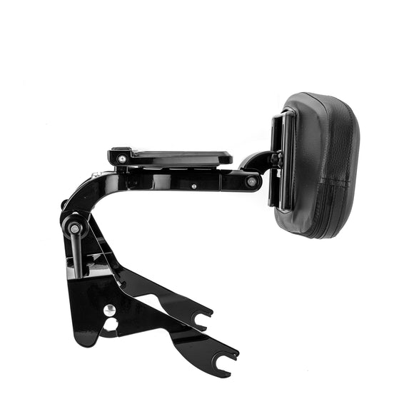 Quick Release Multi - Purpose Adjustable Driver/Passenger Backrest for 2009 - 2024 Harley Touring Models - Mofun - 90302182