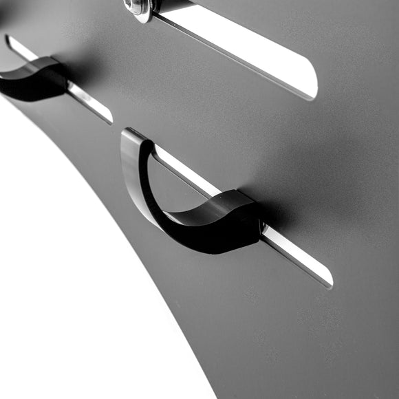 Detach Depot Wall Rack Storage for Harley Tour - Pak mounting Racks, Sissy Bars, Luggage Racks, Rider Backrests and Detachable - Style Windshields - Mofun - 90804002