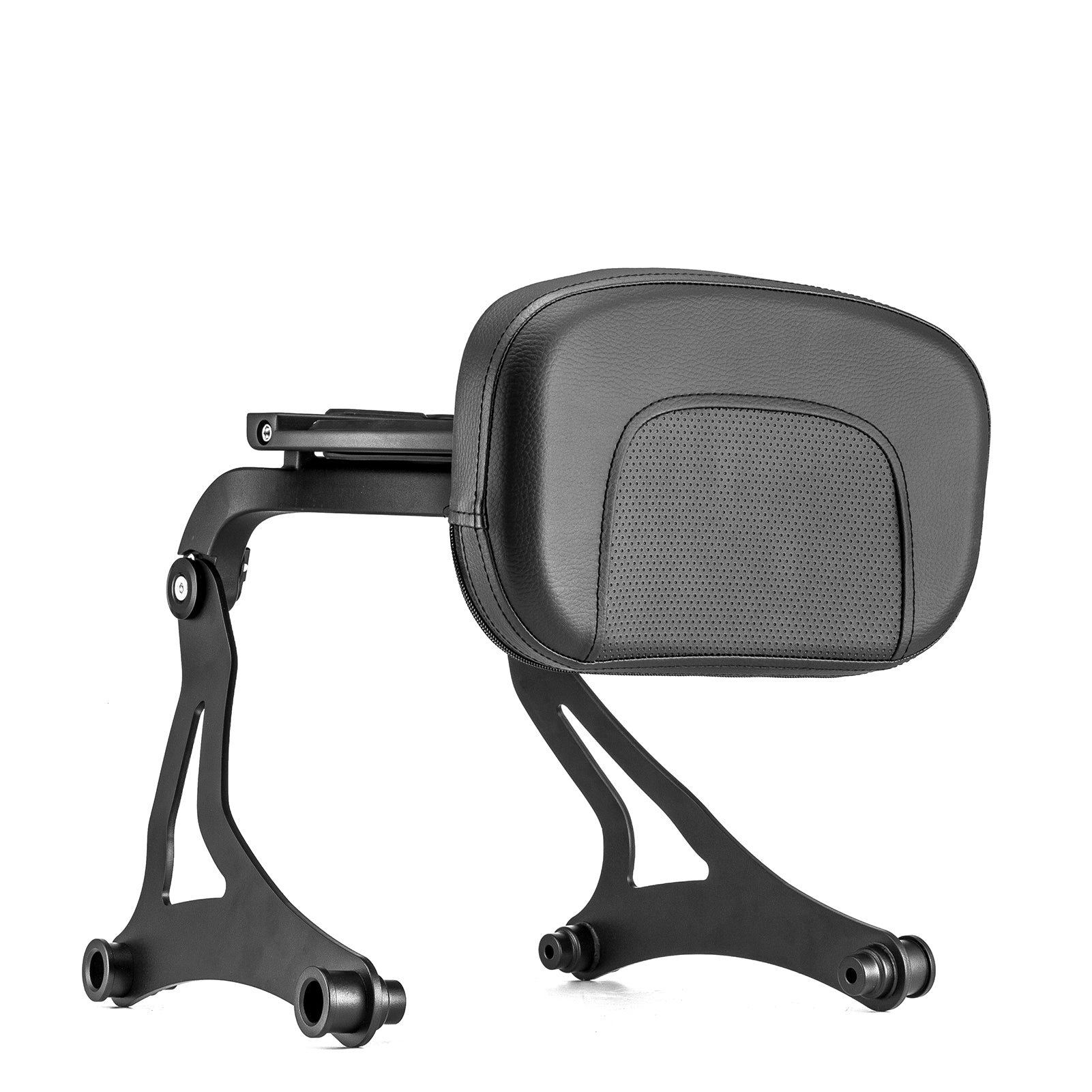 Indian Hard Saddlebag 2014-2023 Models Matte Black Multi-Purpose Adjustable Passenger Driver Backrest