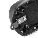 One Piece Driver & Passenger Two Up Seat Red Double Stitching for 2018 - 2024 Harley Softail Street Bob/Heritage Classic - Mofun - 90304007