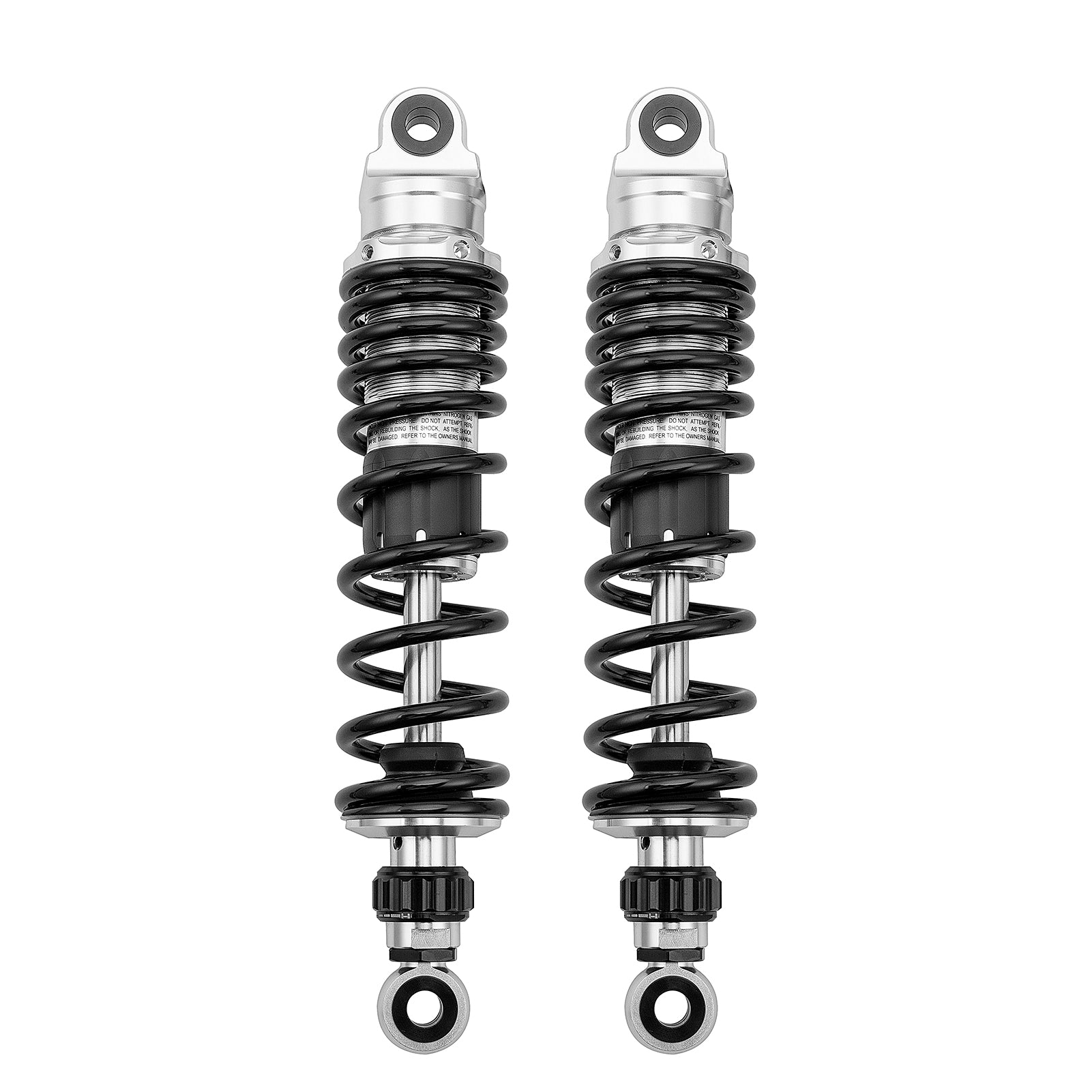 Remote Reservoir Rear Suspension Shocks, Rear Piggyback Shocks for 2014-2024 Harley Davidson Touring Models