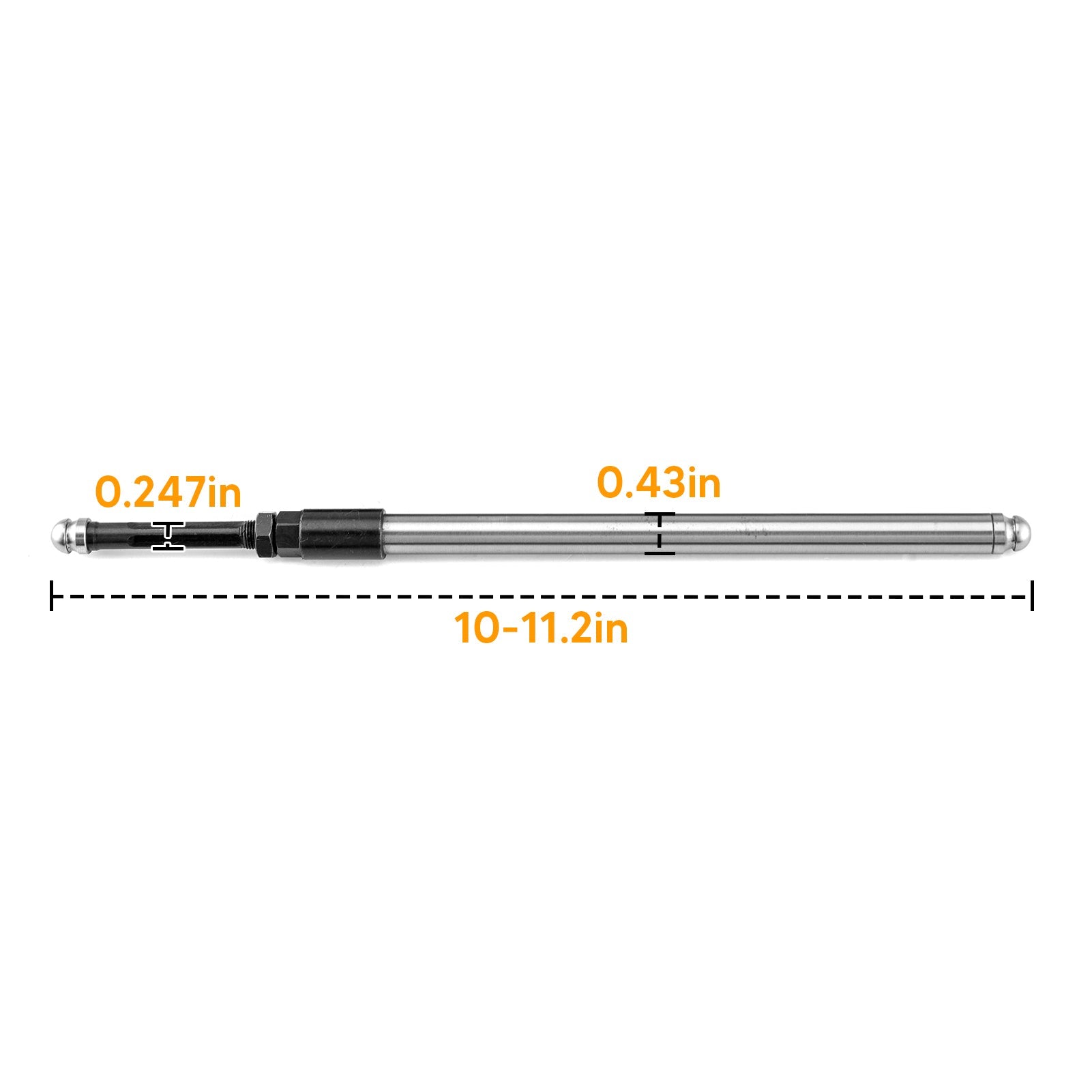 1984 - 1999 Harley Evo Evolution Big Twin Quick Adjustable Pushrod Set - Mofun - 90520033