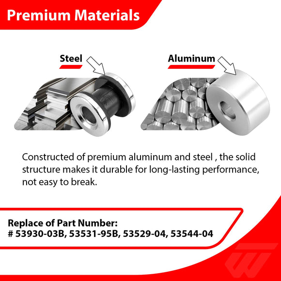 1984 - 2017 Harley Softail FLST FXST & 1994 - 2022 Harley Sportster XL883/1200 HoldFast Docking Hardware Kit - Mofun - 90303014