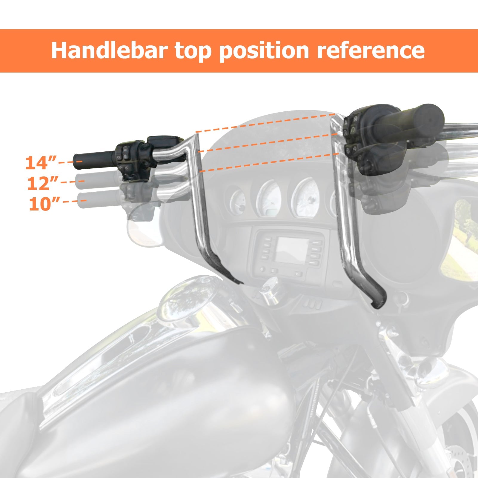 1986 - 2023 Harley Street Glide Electra Glide Steel 1