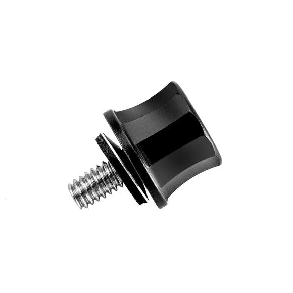 1986 - 2024 Harley Models Billet Aluminum Black Rear Fender Seat Bolt Mount Screw 1/4" - 20 Thread - Mofun - 90702001