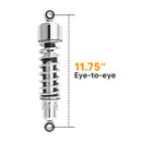 1991 - 2017 Harley Davidson Dyna Street Bob FXDB Wide Glide 2x 11.75 in Switchback Rear Shocks Lowering - Mofun - 90105026