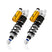 1991 - 2017 Harley Dyna & 1988 - 2022 Harley Sportster Models 13.4" Remote Reservoir Piggyback Rear Shocks - Mofun - 90105036