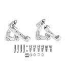 1993 - later Harley Touring Models Chrome Zinc Alloy Rear Passenger Adjustable Floorboard Mount - Mofun - 90406005