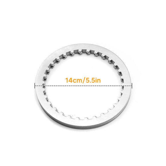 1994 - 1997 Harley Davidson Sportster XL Touring Softail Dyna & FXR Big Twin Models Clutch Steel Plate & Clutch Friction Plates Kit - Mofun - 90507008