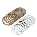 1994 - 1997 Harley Davidson Sportster XL Touring Softail Dyna & FXR Big Twin Models Clutch Steel Plate & Clutch Friction Plates Kit - Mofun - 90507008