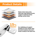 1994 - 2008 Harley Road King Electra Glide Steel Saddlebag Rail Support Bracket - Mofun - 90206013