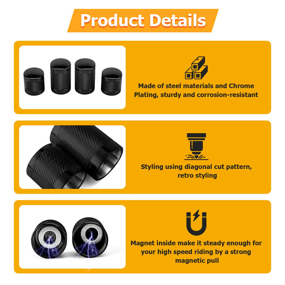 1994 - 2024 Harley Davidson Touring Gloss Black Knurling of Beveled Cuts Docking Hardware Covers - Mofun - 90703009