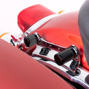 1994 - 2024 Harley Davidson Touring Gloss Black Knurling of Beveled Cuts Docking Hardware Covers - Mofun - 90703009