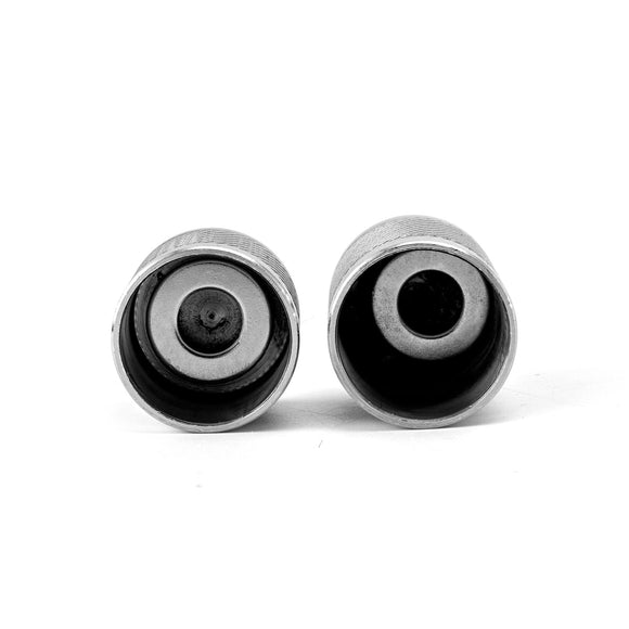 1994 - 2024 Harley Touring Knurling of Beveled Cuts Chrome Docking Hardware Covers - Mofun - 90703008