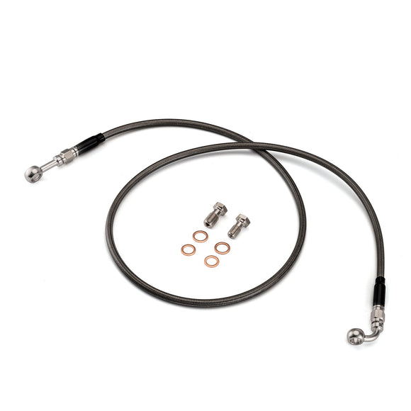 1995 - 2003 Harley Sportster Non - ABS 50" Extended Length Non - ABS Hydraulic Front Brake Line Kit for 16" - 18" Handlebar - Mofun - 90110163