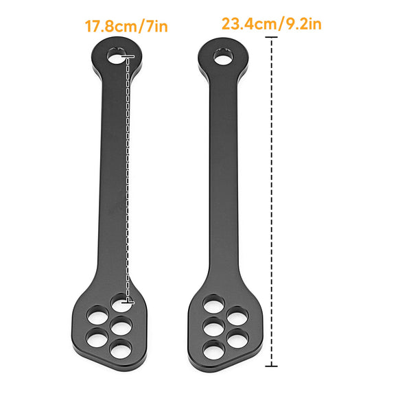 1995 - 2020 Kawasaki Ninja ZX6R ZX - 6R Adjustable Rear Lowering Link Drop Steel - Mofun - ZT243 - B