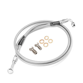 1996 - 2006 Harley Dyna Super Glide/Wide Glide/Low Ride 54" Extended Length Non - ABS Hydraulic Front Brake Line Kit for 12" - 14" Handlebar - Mofun - 90110222