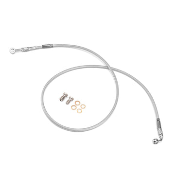 1996 - 2006 Harley Dyna Super Glide/Wide Glide/Low Ride 56" Extended Length Non - ABS Hydraulic Front Brake Line Kit for 16" - 18" Handlebar - Mofun - 90110224