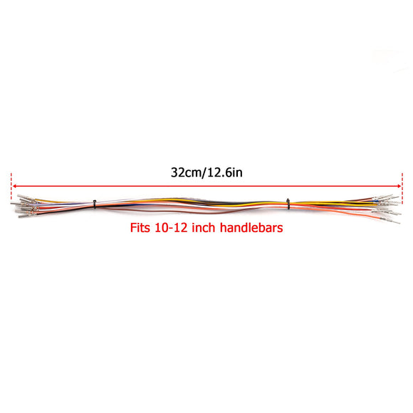 1996 - 2006 Harley Softail Dyna Sportster Plug&Play 10" 12" Handlebar Extension Wire W/ Throttle - By - Wire Extend - Mofun - 90107047