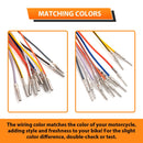 1996 - 2006 Harley Softail Dyna Sportster Plug&Play 10" 12" Handlebar Extension Wire W/ Throttle - By - Wire Extend - Mofun - 90107047