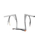 1996 - 2006 Harley Sportster Softail Dyna 12" Pre - wired Ape Bar Handlebar - Mofun - 90101702